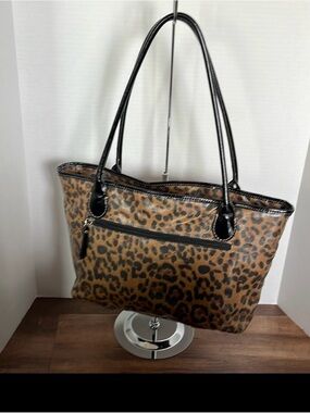 Giani Bernini Animal Print Handbag/Tote/Shoulder Bag NWOT